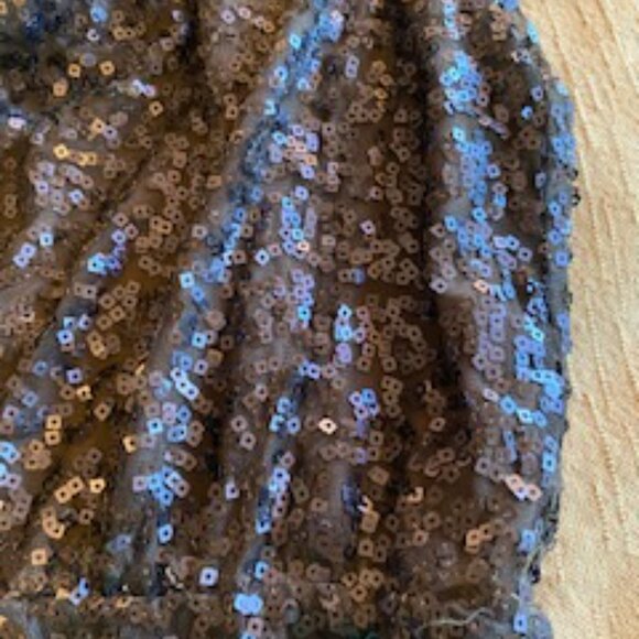 Blue Sequin J-Crew Dress - Picture 4 of 4